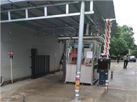 永安花园一期车牌识别+广告小门